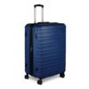 Basics 30" Hardside Large Checked Luggage, Hardshell Suitcase With Wheels, Expandable For Up to 15% More Space, With Scratch-Resistant Surface, Four Multi-directional Wheels, Navy Blue